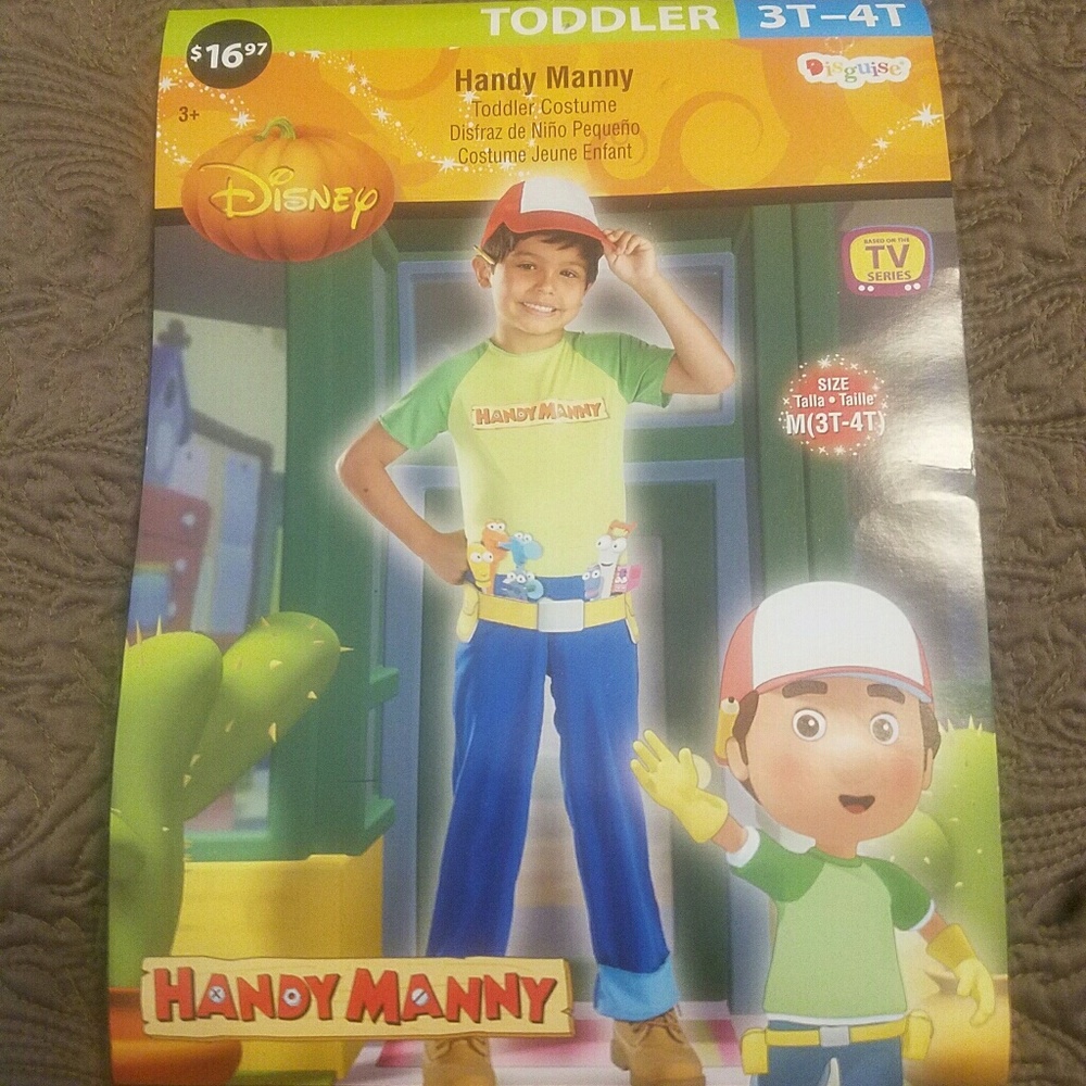 Handy Manny Toddler Custume